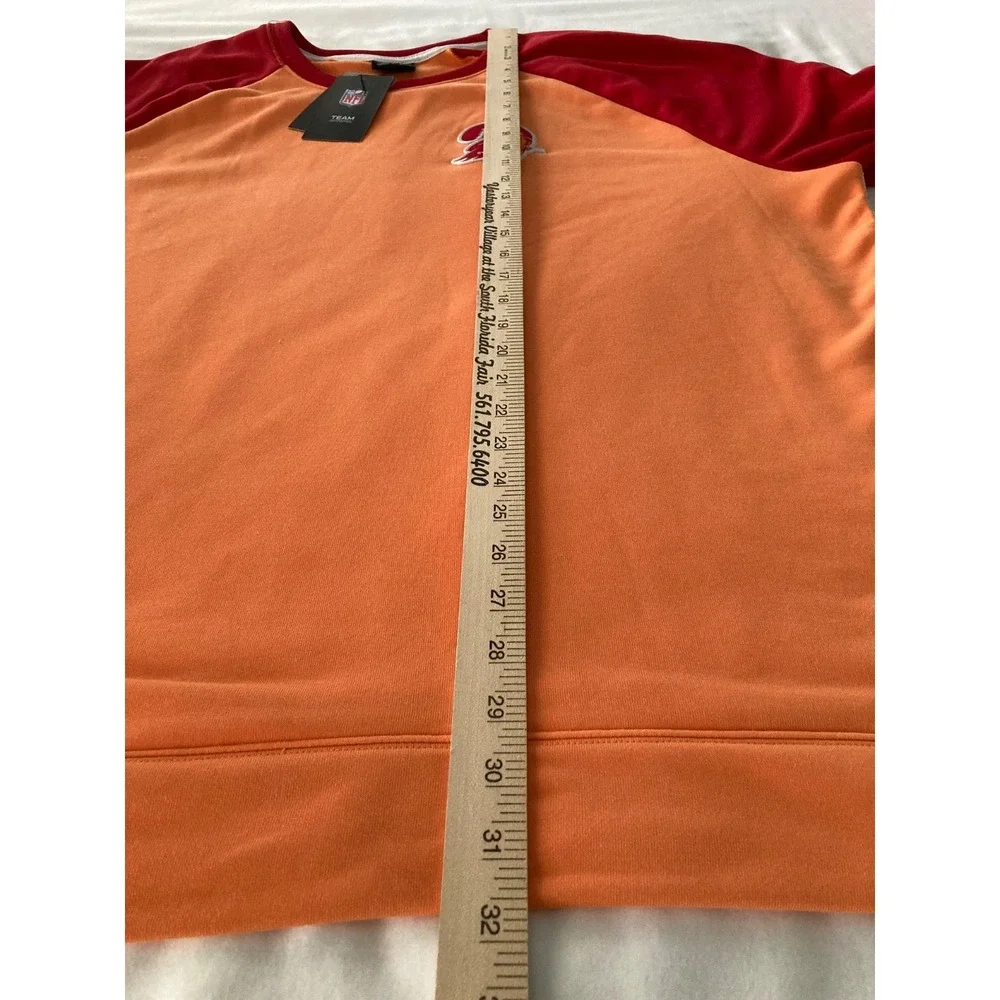 Mens NWT 3XL‎ Tampa Bay Buccaneers Nike Pullover Performance Sweater - Orange/
